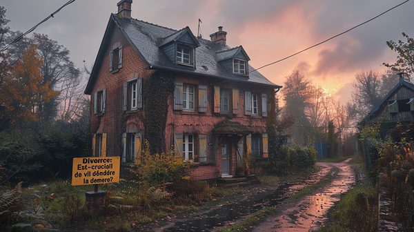 Divorce: est-il crucial de vendre la demeure ?